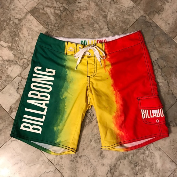 Billabong Rasta Board Shorts - Picture 1 of 5
